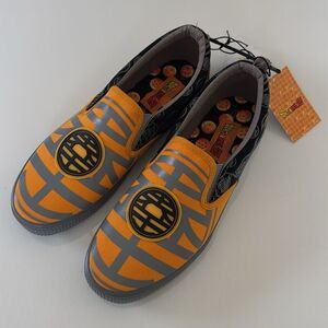 Dragonball Z Shoes Mens 9 Slip On
